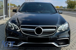 Un pacchetto di design tipo E63 adatto per Mercedes E-Class W212 berlina 2014-2016 con parafanghi-image-6148054