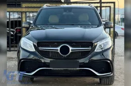 Un pacchetto di design tipo GLE63 adatto per la conversione della Mercedes ML W166 2011-2015 in GLE W166, per il modello con fari xenon-image-6141213