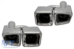 Un pacchetto di design tipo S63 adatto per Mercedes S-Class W221 a passo lungo 2006-2013 con minigonne laterali-image-6237512