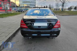 Un pacchetto di design tipo S63 adatto per Mercedes S-Class W221 2006-2013 per passo corto e lungo, senza soglie-image-6265058