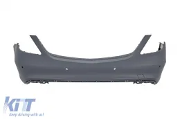 Un pacchetto di design tipo S65 adatto per Mercedes Classe S W222 2013-2017, con longheroni laterali lunghi-image-6137746