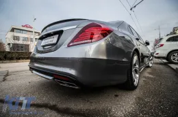 Un pacchetto di design tipo S65 adatto per Mercedes Classe S W222 2013-2017, con longheroni laterali lunghi-image-6137752