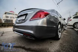 Un pacchetto di design tipo S65 adatto per Mercedes S-Class W222 2013-2017, senza minigonne laterali-image-6264839