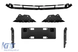 Un pack de design type 63 adapté pour Mercedes S-Class C217 coupé 2014-2020 avec des embouts d'échappement noirs pour le modèle équipé d'un pare-chocs arrière A Design Line-image-6138878