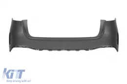 Un pack de design type 63 adapté pour Mercedes GLE W167 2019-2023, après 2024 avec grille GT chromée/noire et embouts d'échappement noirs-image-6139051