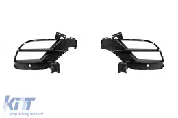 Un pack de design type 63 adapté pour Mercedes GLE W167 2019-2023, après 2024 avec grille GT chromée/noire et embouts d'échappement noirs-image-6139055