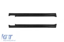 Un pack de design type 63 adapté pour Mercedes GLC X253 2015-2019 avec jupes latérales pour le modèle équipé d'un pare-chocs arrière A Design Line-image-6151208