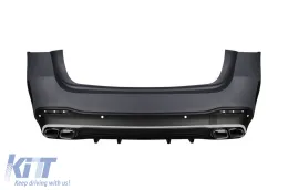 Un pack design type 63 adapté pour Mercedes GLE W167 2018-2023 avec phares et feux arrière-image-6150886