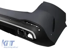 Un pack design type 63 adapté pour Mercedes GLE W167 2018-2023 avec phares et feux arrière-image-6150888