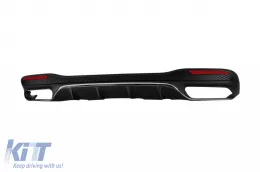 Un pack design type 63 adapté pour Mercedes GLE W166 2015-2019 avec pare-chocs arrière-image-6265124