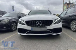 Un pack design type C63 adapté pour Mercedes Classe C W205 berline 2013-2019-image-6265299