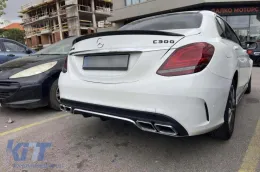 Un pack design type C63 adapté pour Mercedes Classe C W205 berline 2013-2019-image-6265301