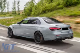 Un pack design type E63 adapté pour la Mercedes E-Class W213 berline après 2020-image-6141131