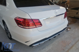 Un pack design type E63 adapté pour Mercedes E-Class W212 berline 2014-2016 avec ailes-image-6148053