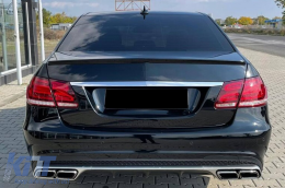 Un pack design type E63 adapté pour Mercedes E-Class W212 berline 2014-2016 avec ailes-image-6148059