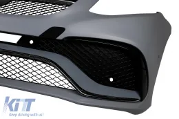 Un pack design type GLE63 adapté pour la conversion de la Mercedes ML W166 2011-2015 en GLE W166, pour le modèle avec des phares au xénon-image-6141170