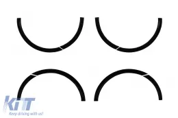 Un pack design type GLE63 adapté pour la conversion de la Mercedes ML W166 2011-2015 en GLE W166, pour le modèle avec phares halogènes-image-6141245