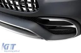 Un pack design type GLE63 adapté pour Mercedes GLE Coupe C167 2020-2023, avec pare-chocs arrière et phares à LED-image-6150748