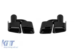 Un pack design type S63 adapté pour Mercedes Classe S W221 2006-2013 pour empattement court et long, sans seuils.-image-6141941
