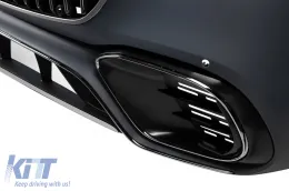Un pack design type S63 adapté pour Mercedes Classe S W223 après 2020 avec des éléments en chrome fumé-image-6141951