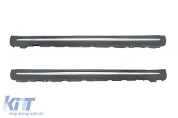 Un pack design type S63 adapté pour Mercedes S-Class W222 2017-2020, avec phares, feux arrière, jupes latérales pour empattement long-image-6235955