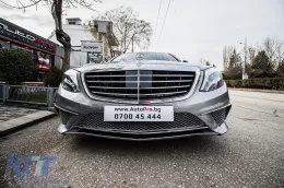 Un pack design type S65 adapté pour Mercedes Classe S W222 2013-2017, avec des bas de caisse longs-image-6137749