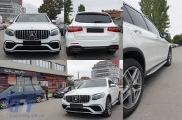 Un paquete de diseño tipo 63 adecuado para Mercedes GLC X253 2015-2019-image-6140753
