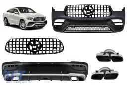 image-16-Un paquete de diseño tipo 63 adecuado para Mercedes GLE Coupe C167 después de 2020