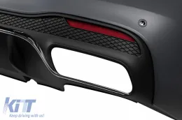 Un paquete de diseño tipo 63 adecuado para Mercedes GLE W166 2015-2019 con parachoques trasero-image-6265121