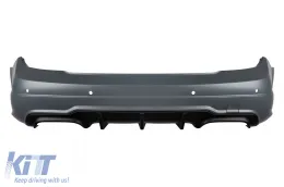 Un paquete de diseño tipo C63 adecuado para Mercedes Clase C W204 sedán 2011-2013-image-6142559