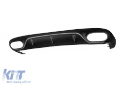 Un paquete de diseño tipo E53 adecuado para Mercedes E-Class C238 coupé, A238 cabrio 2017-2019 con salidas cromadas y molduras cromadas, para el modelo con parachoques trasero deportivo A Design.-image-6141551