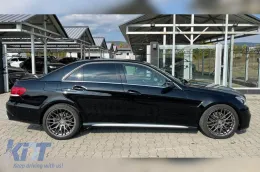 Un paquete de diseño tipo E63 adecuado para Mercedes E-Class W212 sedán 2014-2016 con guardabarros-image-6148057
