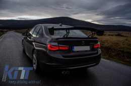 Universal Adjustable Trunk Spoiler Wing GT Design Real Carbon-image-6076017
