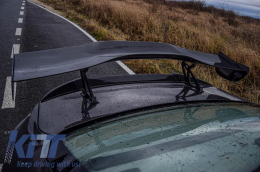 Universal Adjustable Trunk Spoiler Wing GT Design Real Carbon-image-6076019