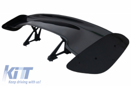 Universal Adjustable Trunk Spoiler Wing GT Design Real Carbon - 6803CFR