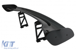 Universal Adjustable Trunk Spoiler Wing GT Design Carbon Film - 6803CFRN