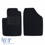 Universal Car Carpets Comfort Black 2 Pieces