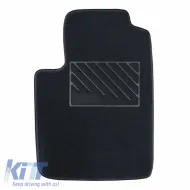 Universal Car Carpets Comfort Black 2 Pieces-image-6291330