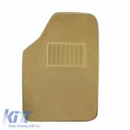 Universal Car Carpets Luxury Beige 5 Pcs-image-6291312
