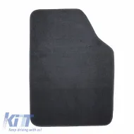 Universal Car Carpets Luxury Black 5 Pcs-image-6291302