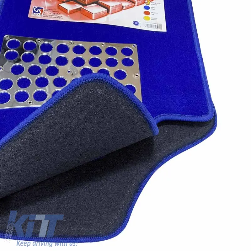 Universal Car Carpets Passion Blue 5 Pcs