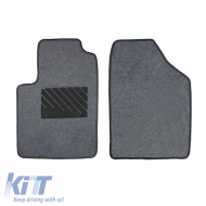 Universal Car Carpets Suitable for Comfort Grey 2 Pieces - CGRFMAR6036936