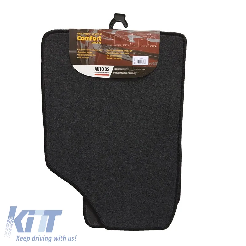 Universal Car Carpets suitable for Comfort Grey 5 Pcs