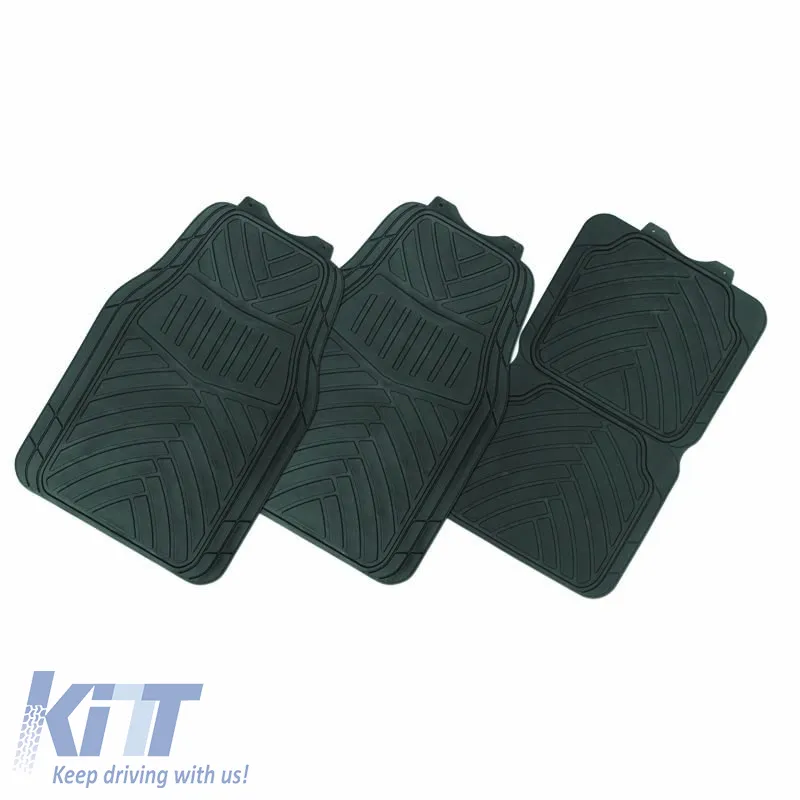 Universal Car Mats Easy Go Black 4 Pcs