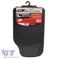 Universal Car Mats New Classic Black 4 Pcs