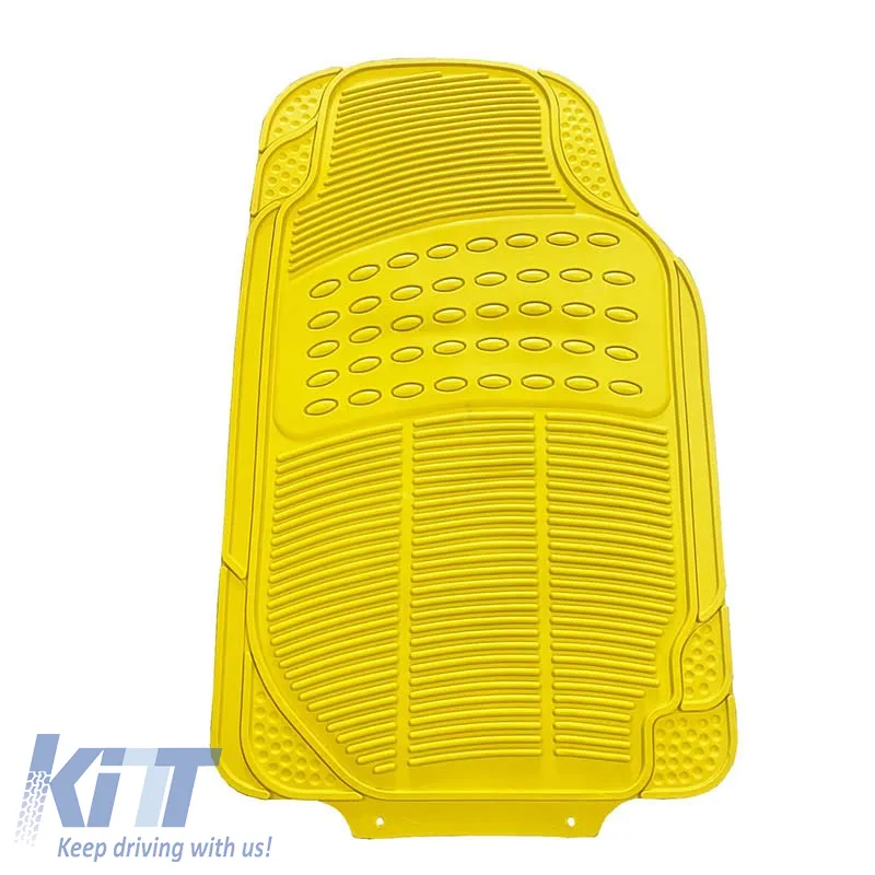 Universal Car Mats Sport Fidelity Yellow 5 Pcs
