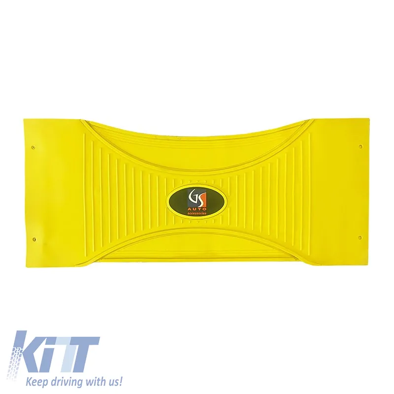 Universal Car Mats Sport Fidelity Yellow 5 Pcs
