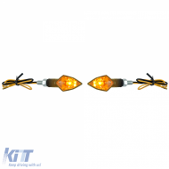 Universal Clear Glass Halogen Indicator Set DIAMOND