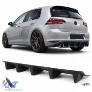 image-28-Universal Diffuser Attachment 5 Fins Black ABS Rear Add-on Tuning