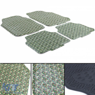 image-63-Universal Gummifußmatten mit Schachbrettmuster, Camouflage, militärische Farbe